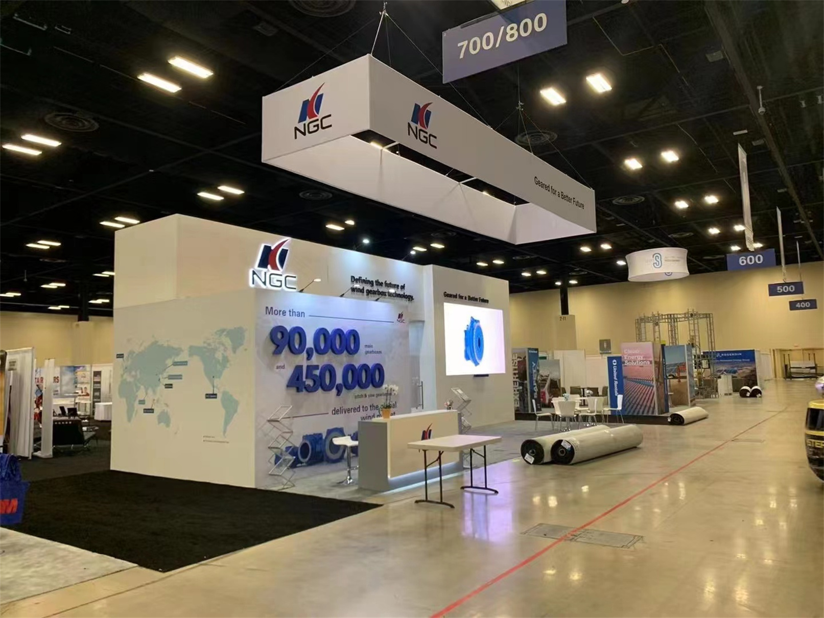 Exhibit Lighting In Las Vegas