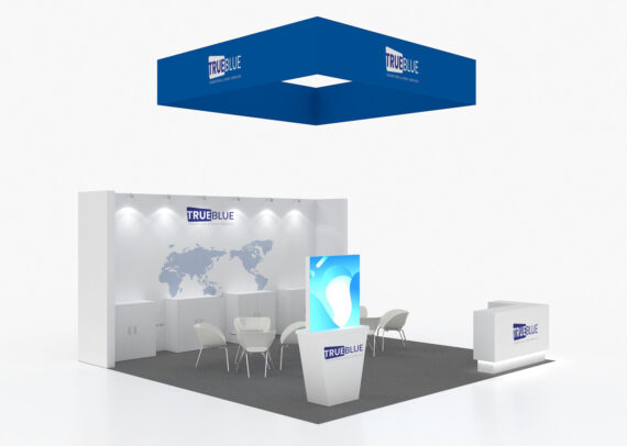 E3 20' x 20' Custom Trade Show Booth Design