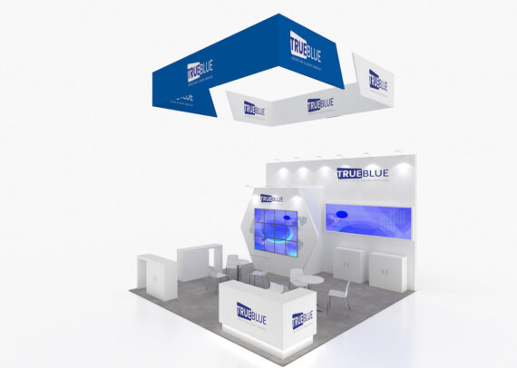 E4 20' x 20' Custom Trade Show Booth Design