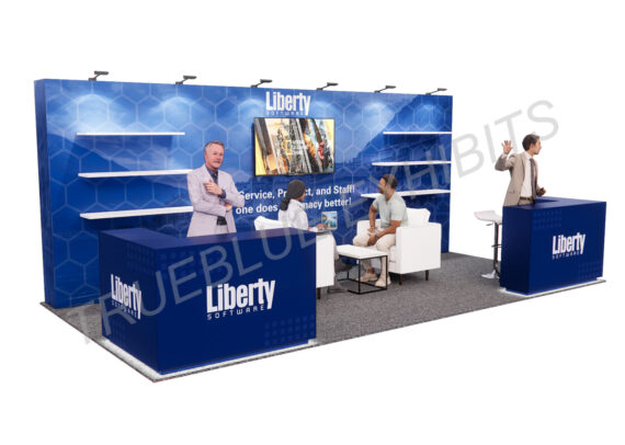 R12 10′ x 20′ Custom Trade Show Booth Design