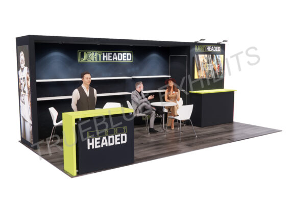R15 10′ x 20′ Custom Trade Show Booth Design
