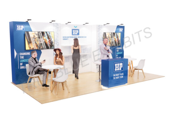 R2 10′ x 20′ Custom Trade Show Booth Design