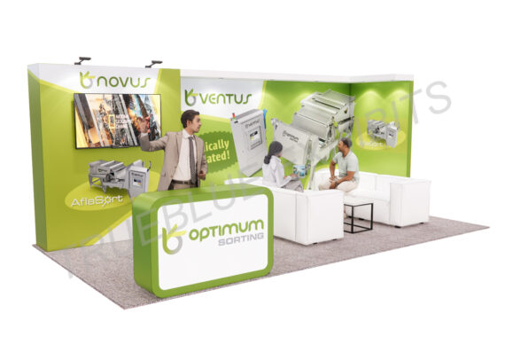 R21 10′ x 20′ Custom Trade Show Booth Design