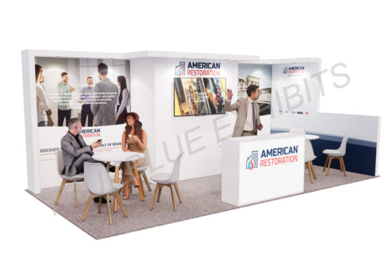 R25 10′ x 20′ Custom Trade Show Booth Design