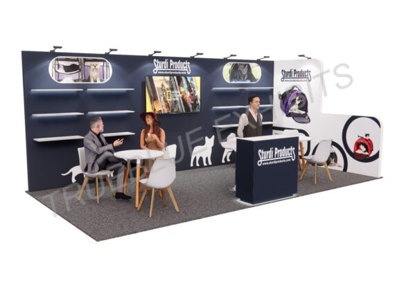 R27 10′ x 20′ Custom Trade Show Booth Design