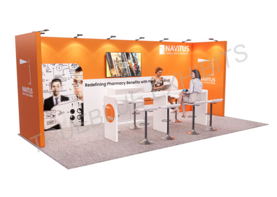 R29 10′ x 20′ Custom Trade Show Booth Design