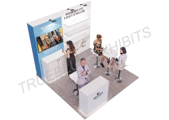 T14 10′ x 10′ Custom Trade Show Booth Design