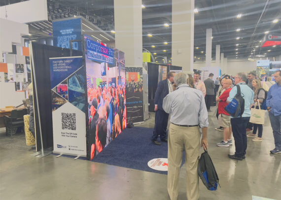 Corp FX 10′ x 8′ P2.6 Exhibitor Live LED Video Wall
