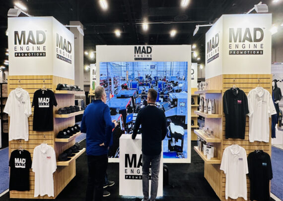 Mad Engine Promotions 20' x 20' PPAI Custom Rental Booth