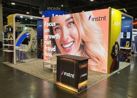 Instnt 20' x 20' Money20/20 Vegas Video Wall Booth Rental
