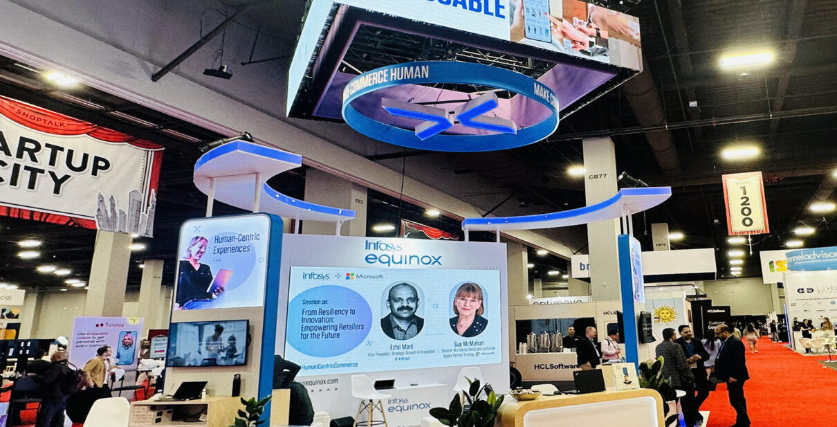 Infosys 20' x 20' Shoptalk 2023 Las Vegas LED Wall Rental