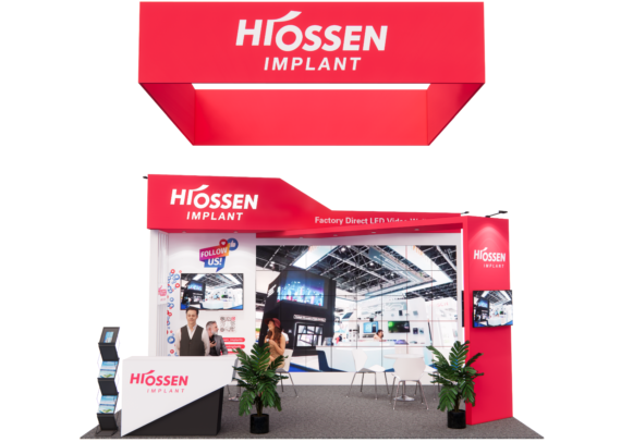 R1 10' x 20' Custom Trade Show Booth Design