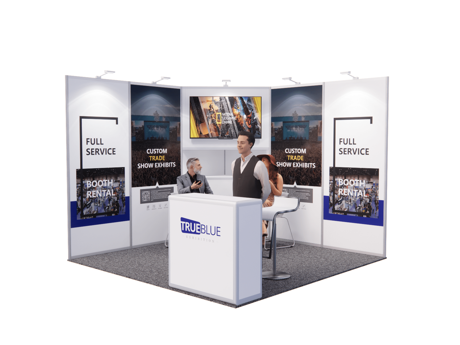 trade Show Booth Rental Exhibits
