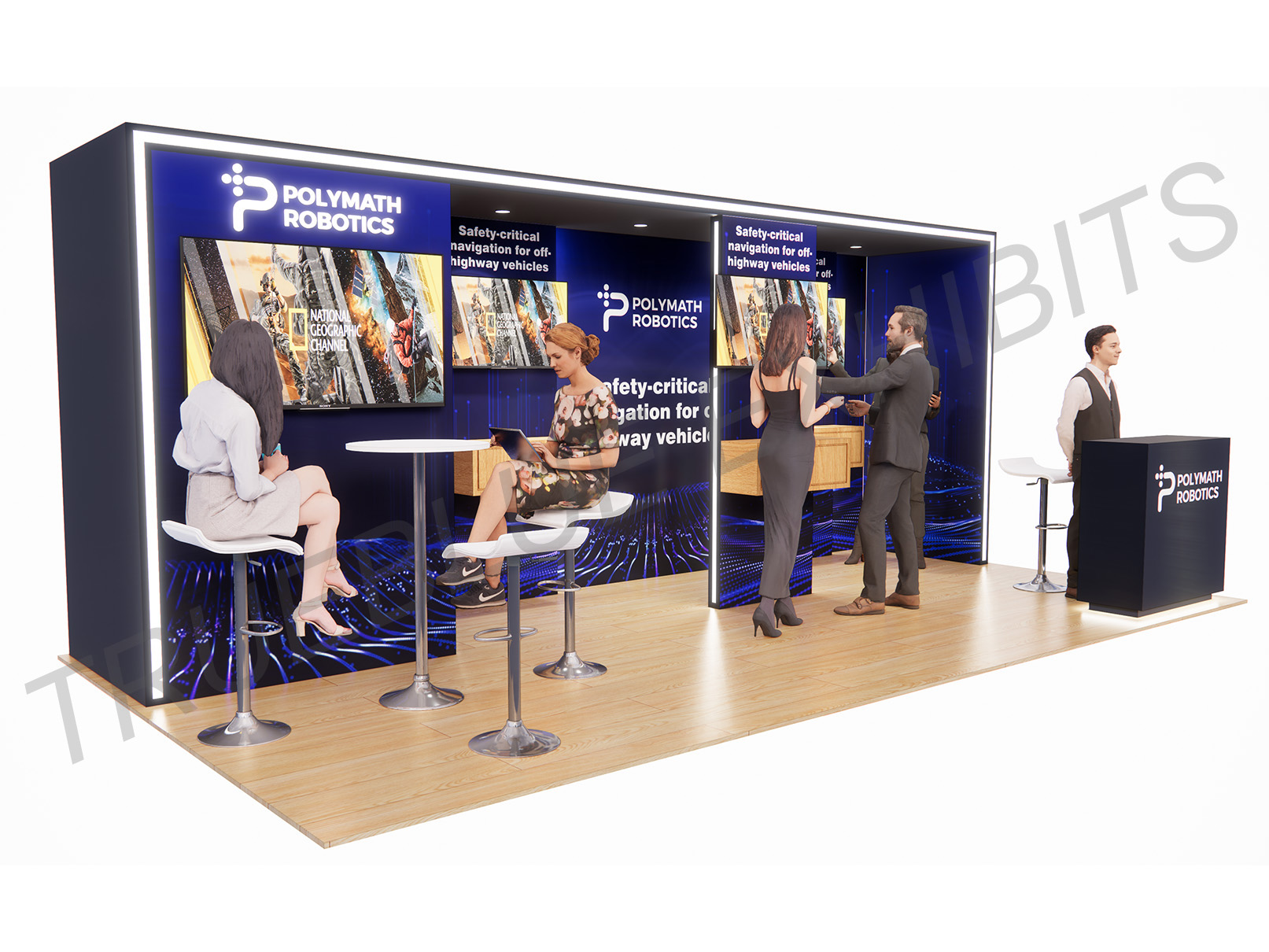 Google Cloud Next Las Vegas LED Video Wall Booth Rental