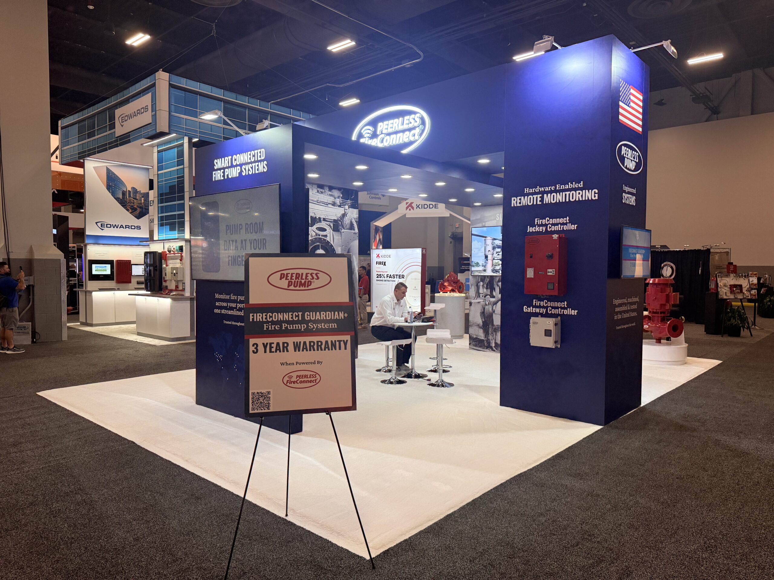 PeerlessPump 20' x 30' NFPA Las Vegas Conference & Expo Exhibit Rental