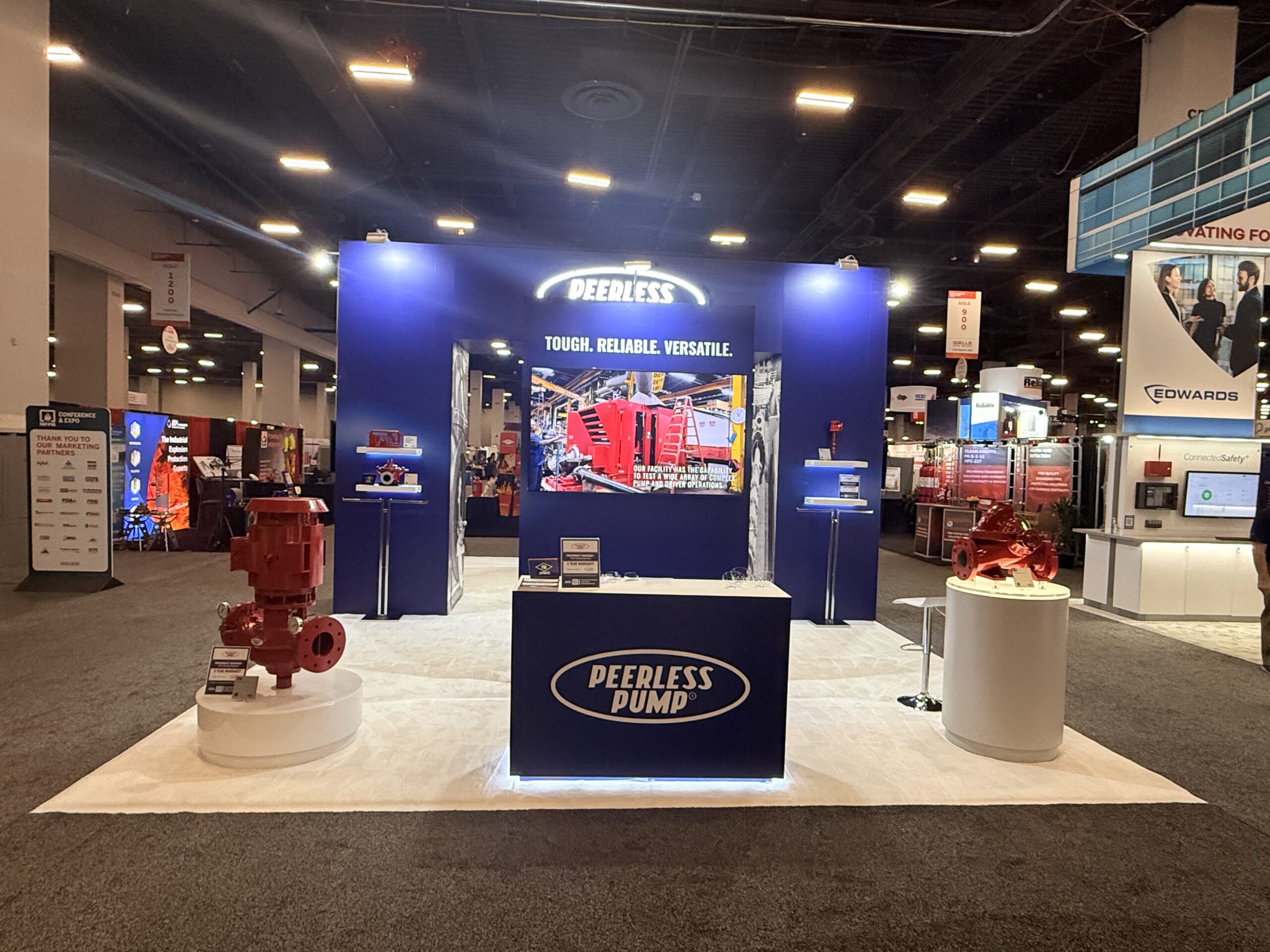 PeerlessPump 20' x 30' NFPA Las Vegas Conference & Expo Exhibit Rental