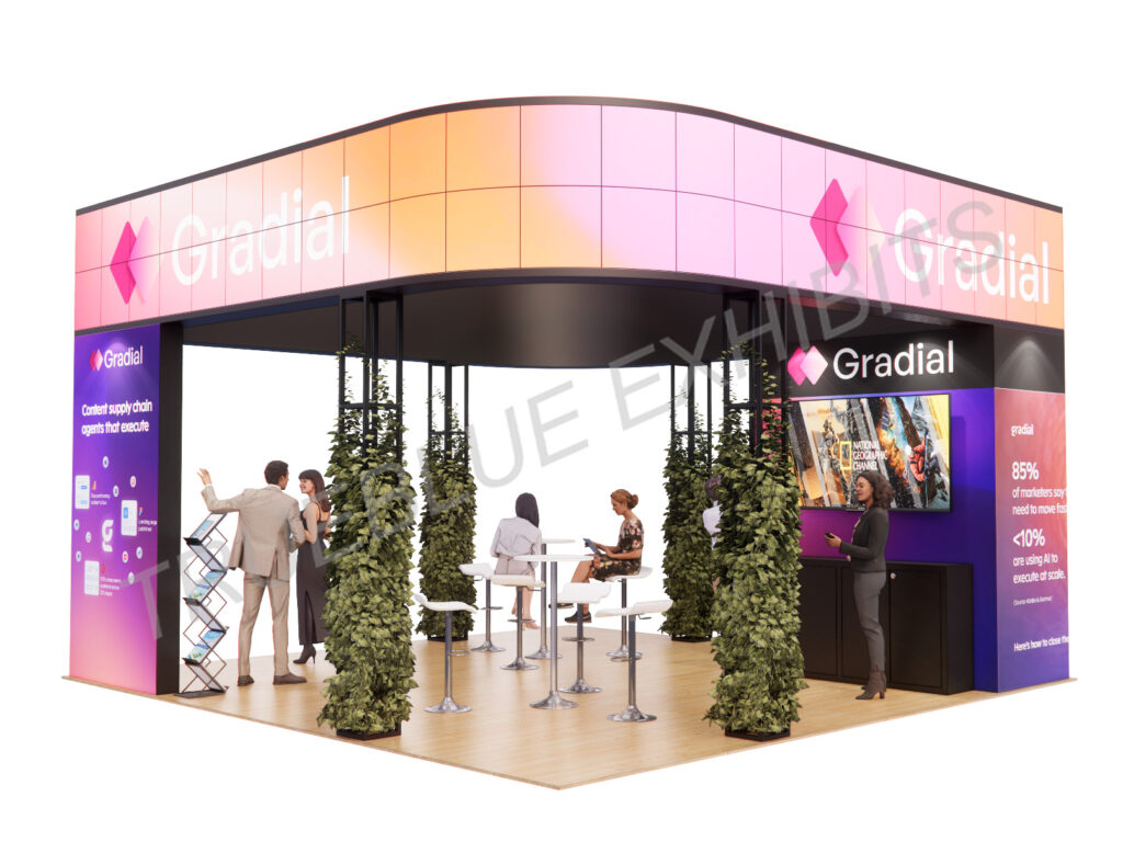 Google Cloud Next Las Vegas LED Video Wall Booth Rental