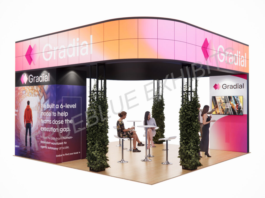 Google Cloud Next Las Vegas LED Video Wall Booth Rental