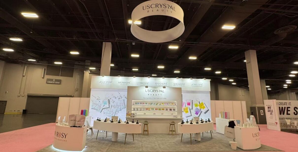 US Crystal 20' x 40' CosmoProf Trade Show Booth Rental
