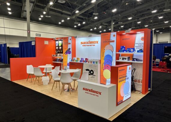 SandWox 10' x 20' AHRA Las Vegas Trade Show Booth Rental