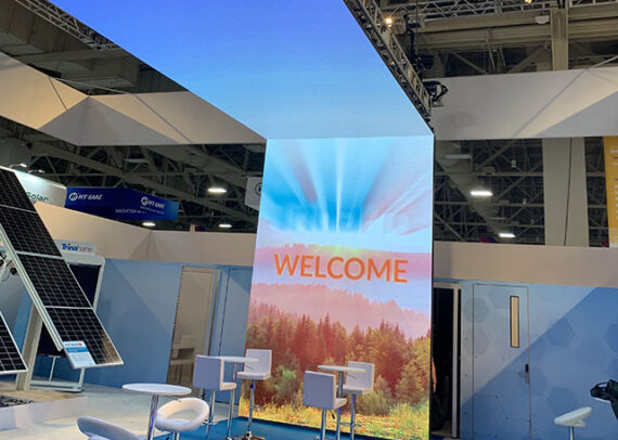 RightPoint 30' x 30' Adobe Summit Trade Show Booth Turnkey Service