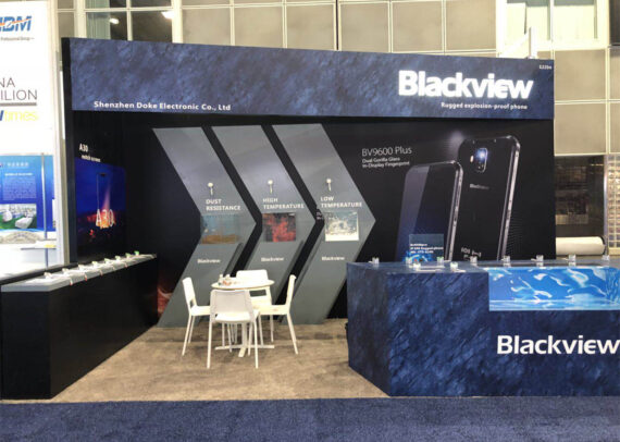 BlackView 10' x 20' CES Custom Trade Show Booth