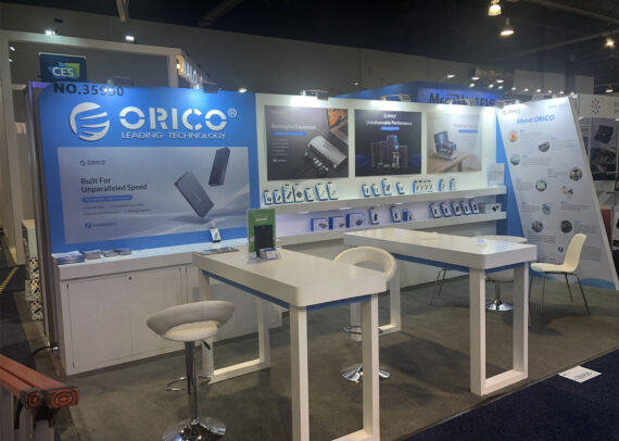 Orico 10' x 20' CiscoLive USA Custom Trade Show Booth Design