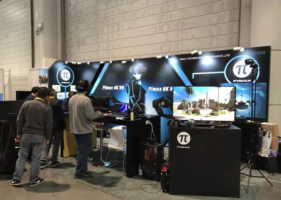 Pimax 10' x 20' InfoComm Custom Trade Show Booth Design