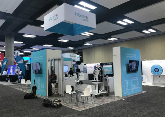 Intouch 20' x 20' Bematrix Custom Rental Booth