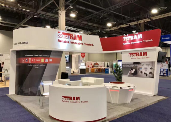 Securam 20' x 20' CES Custom Trade Show Exhibits