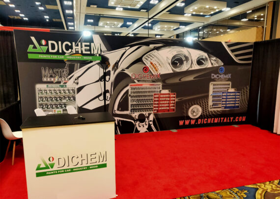 Dichem 10' x 20' SEMA Show Aluminum Exhibits
