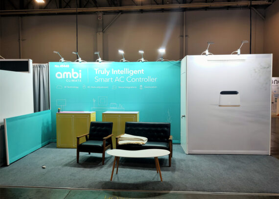 Ambi 10' x 20' CES 2019 Aluminum Booth Rental