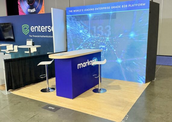 Markaaz 10′ x 10′ Money 2020 Las Vegas LED Wall Booth Rental