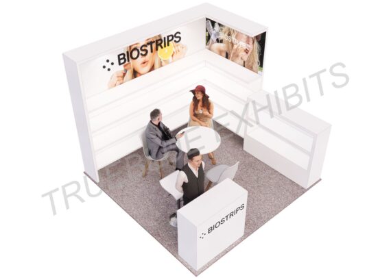 T21 10′ x 10′ Custom Trade Show Booth Design