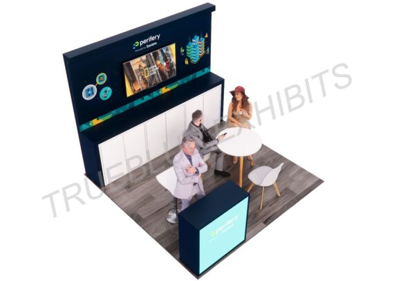 T25 10′ x 10′ Custom Trade Show Booth Design