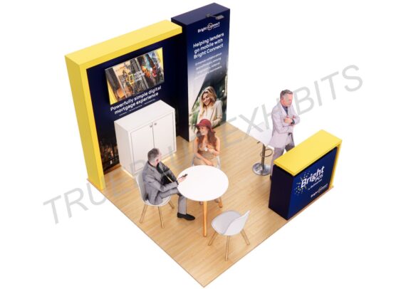 T29 10′ x 10′ Customizable Trade Show Booth Design