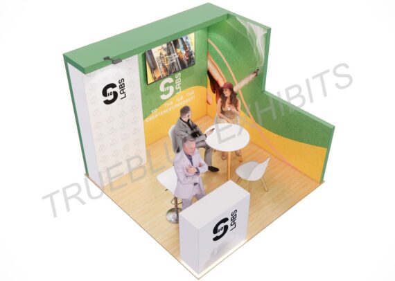 T30 10′ x 10′ Customizable Trade Show Booth Design