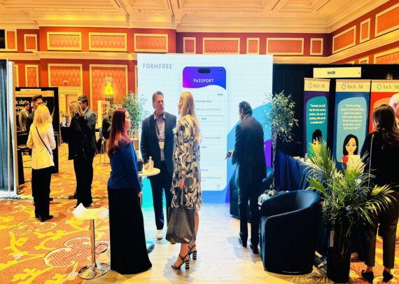 FormFree 10' x 10' Ice Experience LED Video Wall Booth Las Vegas